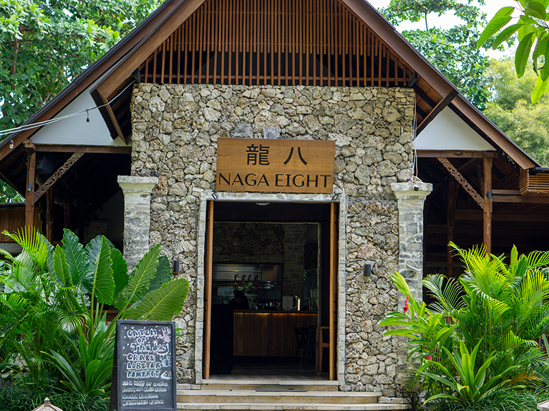 Naga Eight Restaurant Facade