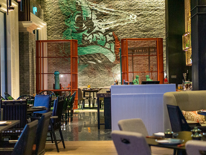 Lion X Restaurant Interior
