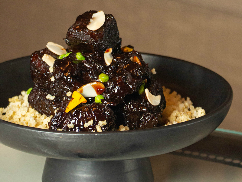 Chef’s Signature Wagyu Beef Shank with Millet