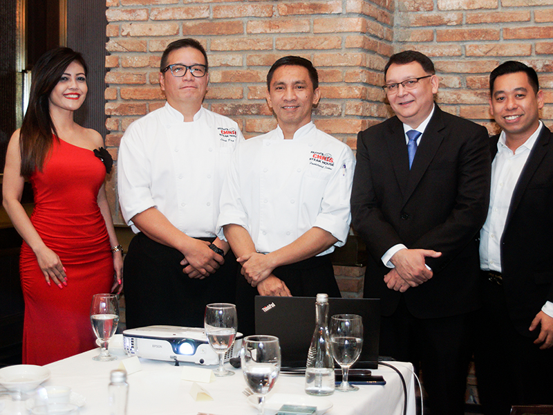 Ms.Elisa Kusuma,Chef Gary Leung,Chef Fadhilatul Fithri,Mr. Kieran Galway,Mr. Eric Santoso