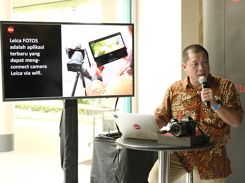 Bernard Suwanto Directorof Leica Store Jakarta