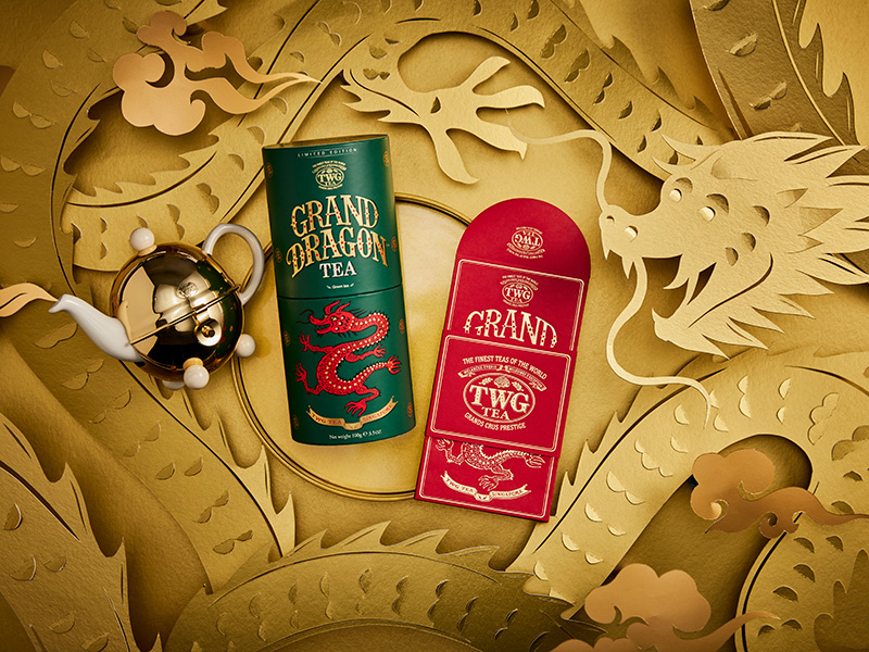 TWG Tea Salons & Boutique Mengeluarkan Edisi Terbatas ‘Grand Dragon Tea’ untuk Menyambut Tahun Baru Imlek